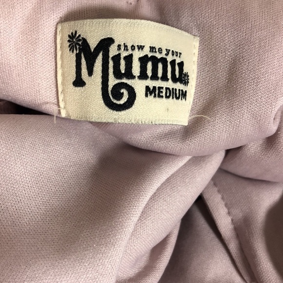 Show‎ Me Your Mumu Kendall Maxi Magic Mauve Glimmer Size Medium - Picture 10 of 11